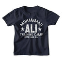 Muhammad Ali-Muhammad Ali Deer Lake Training Camp-Navy Youth S/S T-Shirt (7-8) - Navy