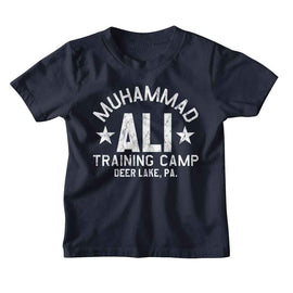 Muhammad Ali-Muhammad Ali Deer Lake Training Camp-Navy Toddler S/S T-Shirt-2T - Navy