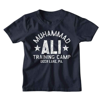 Muhammad Ali-Muhammad Ali Deer Lake Training Camp-Navy Toddler S/S T-Shirt-4T - Navy