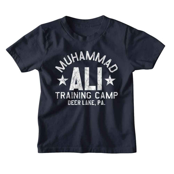 Muhammad Ali-Muhammad Ali Deer Lake Training Camp-Navy Toddler S/S T-Shirt-4T - Navy