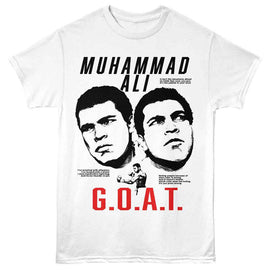 Muhammad Ali-Muhammad Ali Quotes-White Adult S/S T-Shirt - White