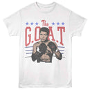 Muhammad Ali-Muhammad Ali The Goat-White Adult S/S T-Shirt - White