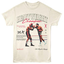Muhammad Ali-Muhammad Ali Heavyweight Champion-Natural Adult S/S T-Shirt - Natural