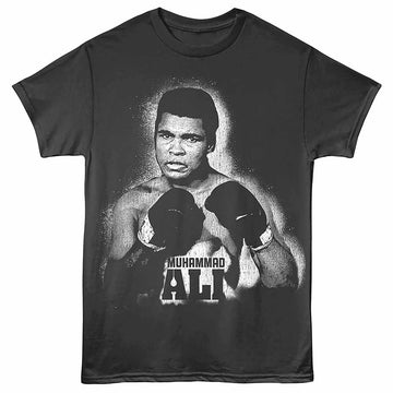 Muhammad Ali Dukes Up Smoke Adult T-Shirt