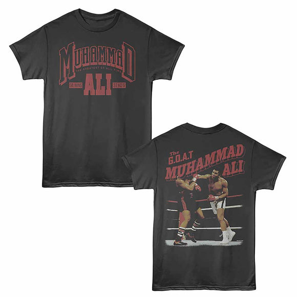 Muhammad Ali Fight Smoke Adult T-Shirt