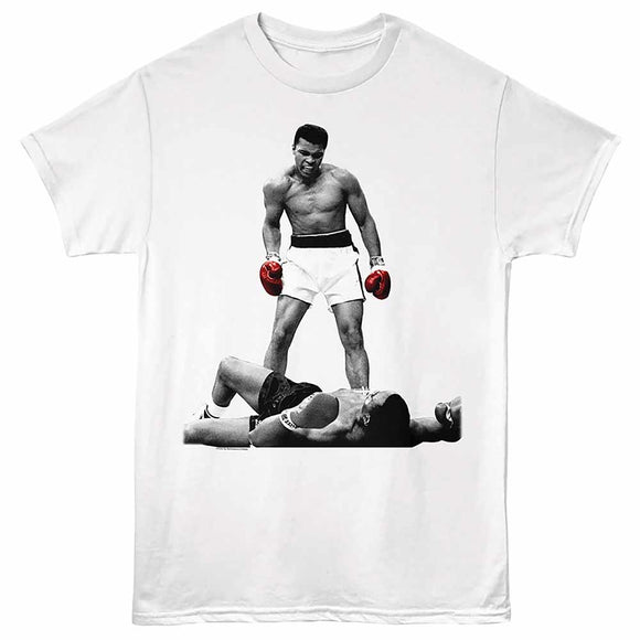 Muhammad Ali Stand White Adult T-Shirt