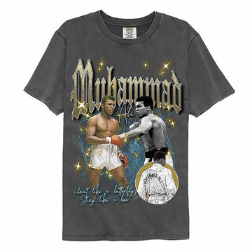 Muhammad Ali Robe And Sparkles Pepper Comfort Colors Adult T-Shirt