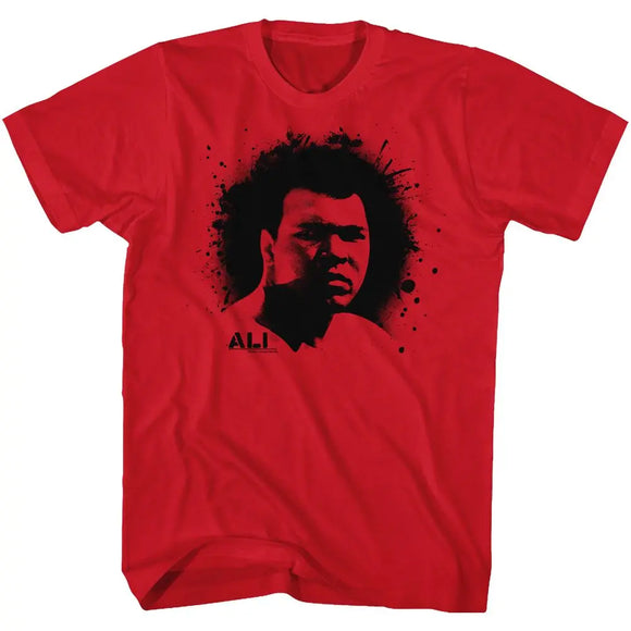 Muhammad Ali-Shabam-Red Adult S/S T-Shirt - Red