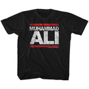 Muhammad Ali-Run Ali-Black Toddler S/S T-Shirt-3T - Black
