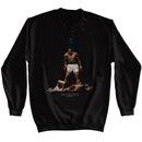 Muhammad Ali-Muhammad Ali All Over Again-Black Adult L/S Sweatshirt-S - Black