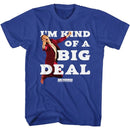 Anchorman-Big Deal-Royal Adult S/S T-Shirt - Royal