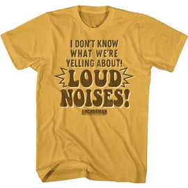 Anchorman-Loud Noises-Ginger Adult S/S T-Shirt - Ginger