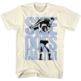 Andre The Giant-Size-Natural Adult S/S T-Shirt - Natural