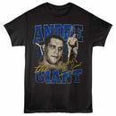 Andre the Giant Lightning Black Adult T-Shirt
