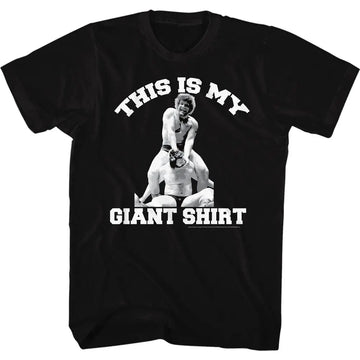 Andre The Giant-Death-Black Adult S/S T-Shirt - Black