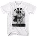 Andre The Giant-Right And Left-White Adult S/S T-Shirt - White