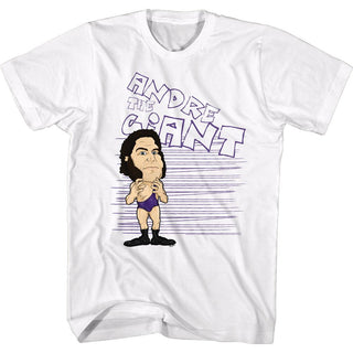 Andre The Giant Big Purp Adult T-Shirts