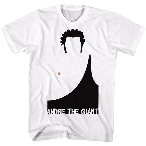 Andre The Giant-Big Time-White Adult S/S T-Shirt - White
