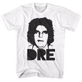Andre The Giant-Big Dre-White Adult S/S T-Shirt - White