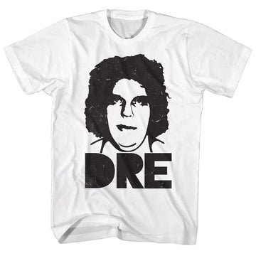 Andre The Giant-Big Dre-White Adult S/S T-Shirt - White