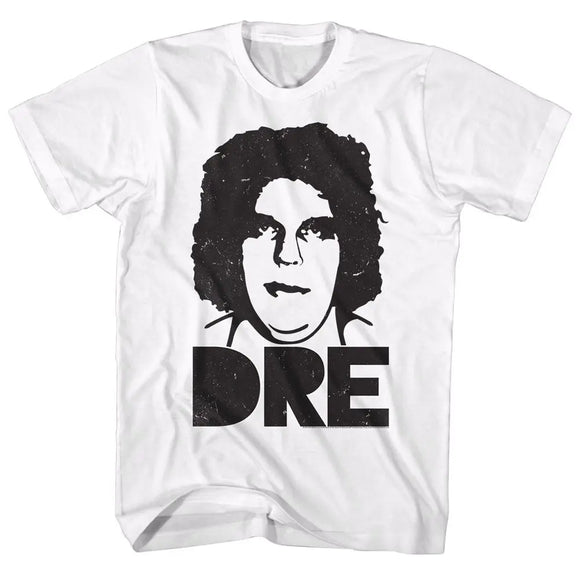 Andre The Giant-Big Dre-White Adult S/S T-Shirt - White