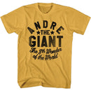Andre The Giant-8Th Wonder Of The World-Ginger Adult S/S T-Shirt - Ginger
