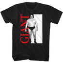 Andre The Giant-Andre Giant-Black Adult S/S T-Shirt - Black