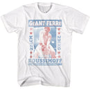 Andre The Giant-Andre Geant Ferre-White Adult S/S T-Shirt - White