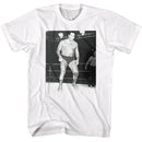 Andre The Giant-Andre Bw-White Adult S/S T-Shirt - White