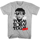 Animal House-Toga Party-Gray Heather Adult S/S T-Shirt - Gray Heather