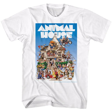 Animal House-Big Mommas House-White Adult S/S T-Shirt - White