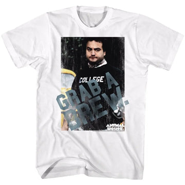 Animal House-Pb And R-White Adult S/S T-Shirt - White