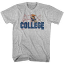 Animal House-Delta-Gray Heather Adult S/S T-Shirt - Gray Heather
