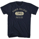 Animal House-Faber Phys Ed-Navy Adult S/S T-Shirt - Navy