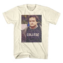 Animal House-Folded Up-Natural Adult S/S T-Shirt - Natural