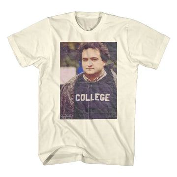 Animal House-Folded Up-Natural Adult S/S T-Shirt - Natural