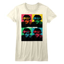 Animal House-Warhol-Vintage White Ladies S/S T-Shirt - Vintage White