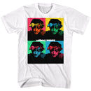 Animal House-Warhol-White Adult S/S T-Shirt - White