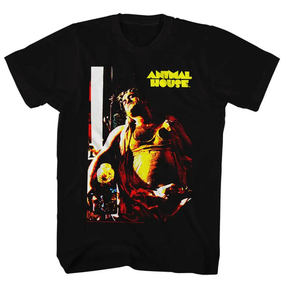 Animal House-Ginger-Black Adult S/S T-Shirt - Black
