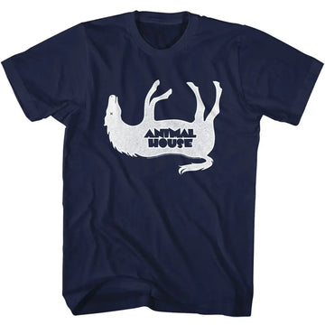 Animal House-Horsey-Navy Adult S/S T-Shirt - Navy