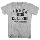 Animal House-Socialdirector-Gray Heather Adult S/S T-Shirt - Gray Heather