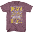 Animal House-Togaparty78-Vintage Maroon Heather Adult S/S T-Shirt - Vintage Maroon Heather