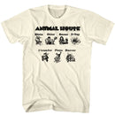 Animal House-Cartoons-Natural Adult S/S T-Shirt - Natural