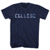 Animal House Distress College Adult T-Shirts