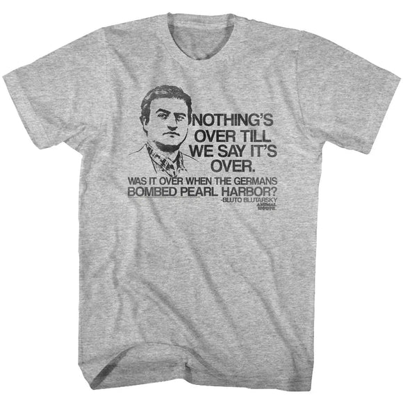 Animal House-Pearl Harbor-Gray Heather Adult S/S T-Shirt - Gray Heather