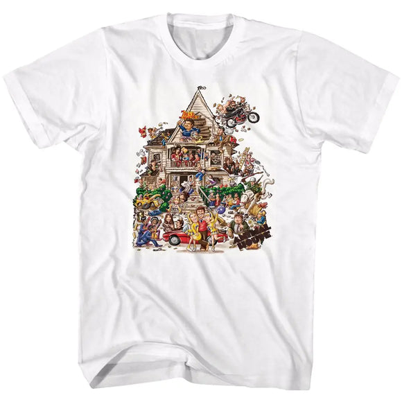 Animal House-House-White Adult S/S T-Shirt - White