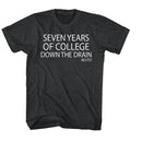 Animal House-Drain It-Black Heather Adult S/S T-Shirt - Black Heather
