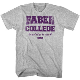 Animal House-Purp-Gray Heather Adult S/S T-Shirt - Gray Heather