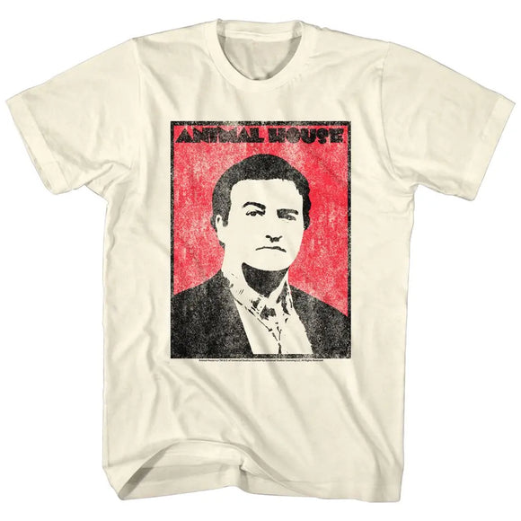 Animal House-Animal Anarchist-Natural Adult S/S T-Shirt - Natural