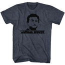 Animal House-Sunburst-Navy Heather Adult S/S T-Shirt - Navy Heather